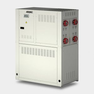 Water-cooled chillers and heat pumps